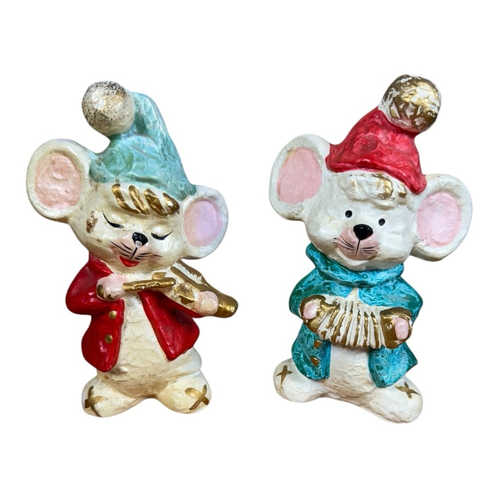 Vintage HomCo Mice Pair‎